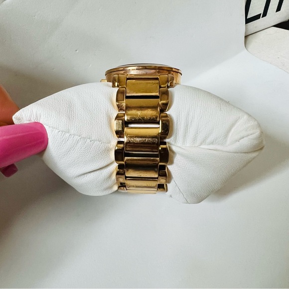 Gold & Pink Michael Kors Watch - Picture 6 of 12